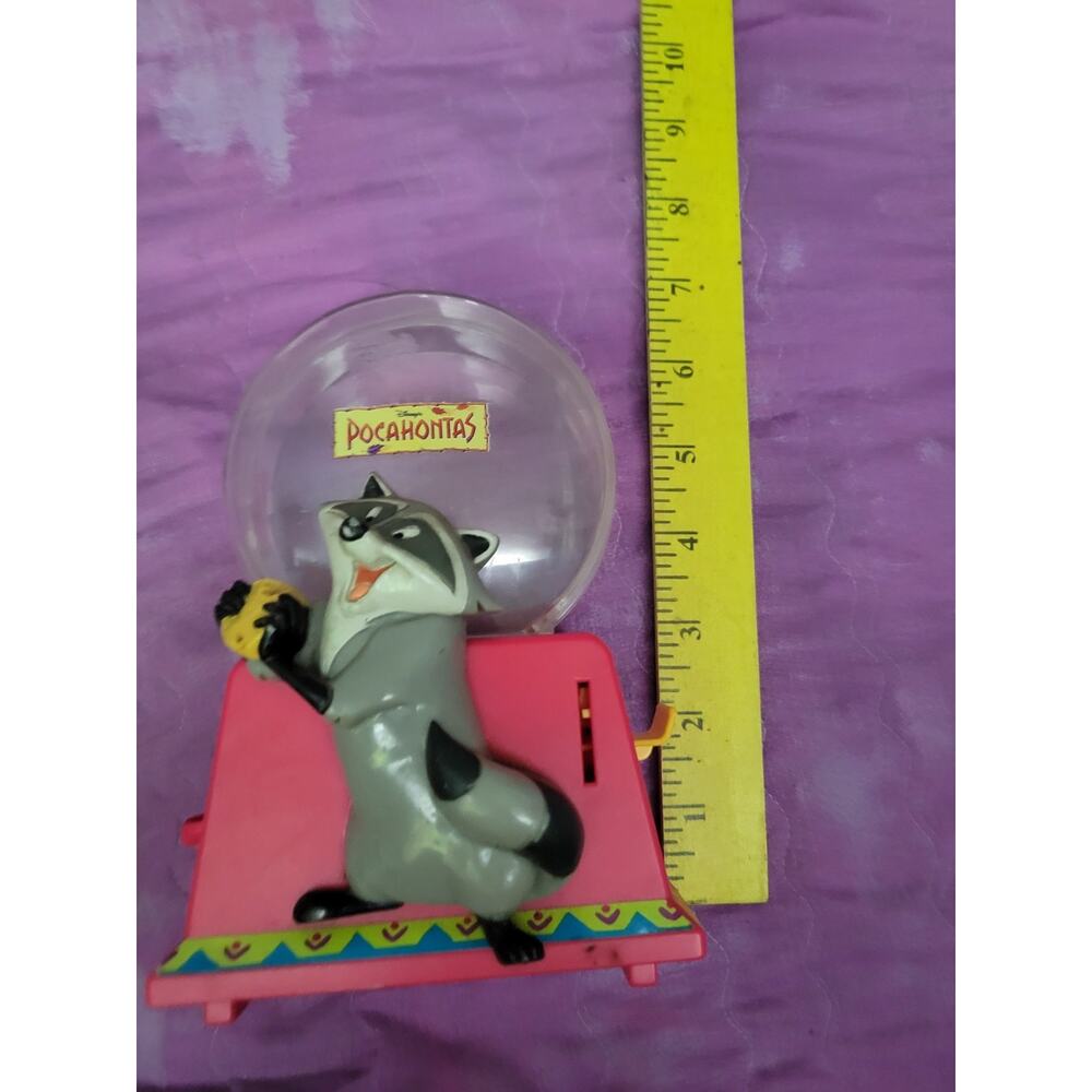 Meeko Pocahontas Vintage Retro Y2k Plastic Gumball Bank - Picture 2 of 5